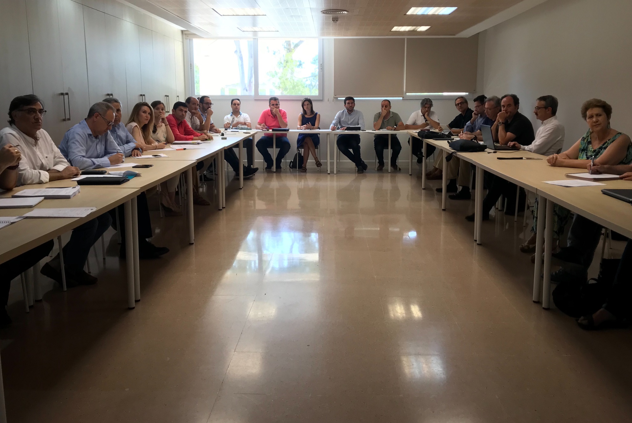 Un momento de la reunión del Comité Científico del Mar Menor. Imagen: CARM