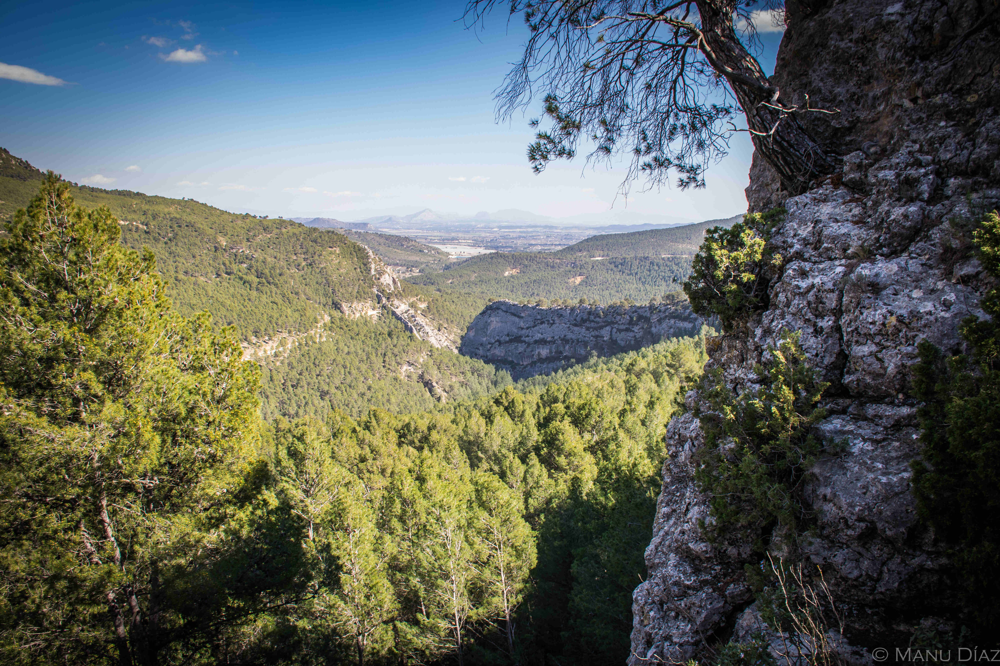 Panorámica del barranco de Hondares en la sierra de Moratalla. Foto: CARM