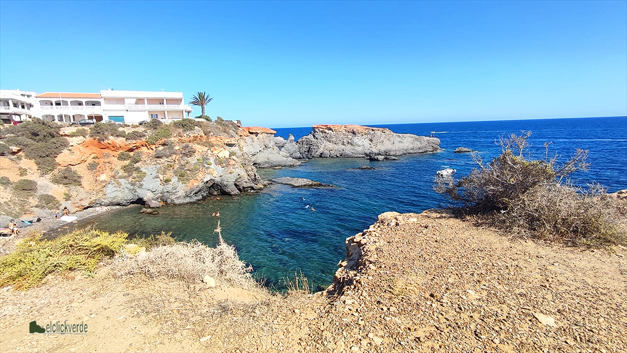 Imagen del litoral de Cabo de Palos