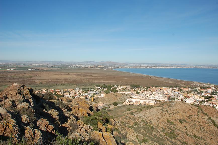 Panorámica de la Marina del Carmolí vista desde el sur. Foto: EEA