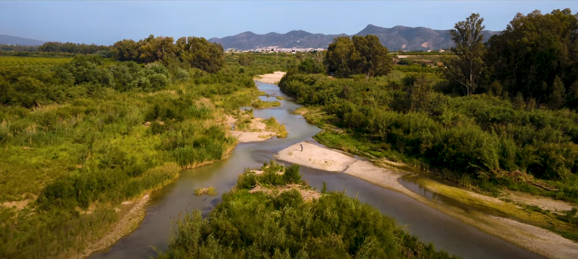 Fotograma del video promocional del Corredor Verde del Guadalhorce