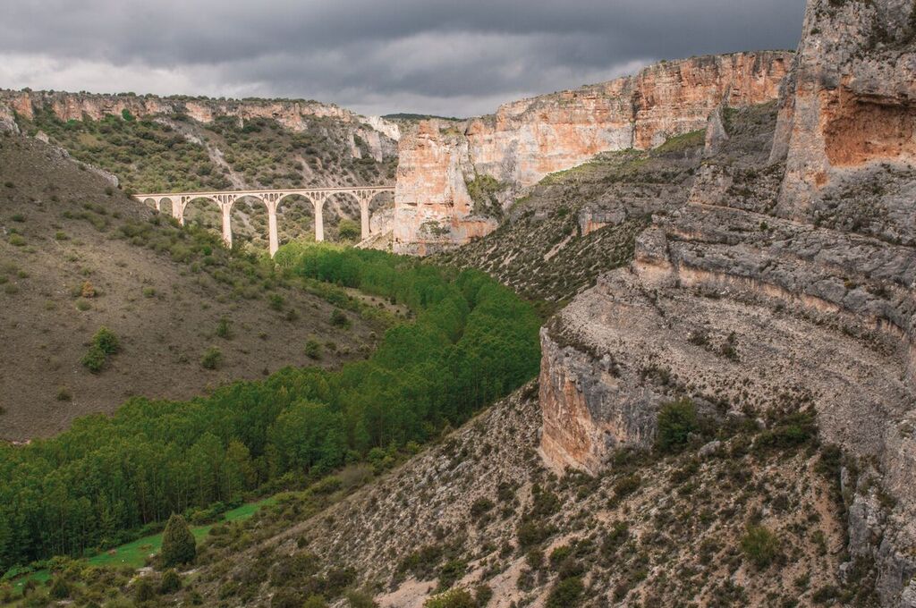 Cortados y puente de las Hoces del Riaza. Imagen: WWF España