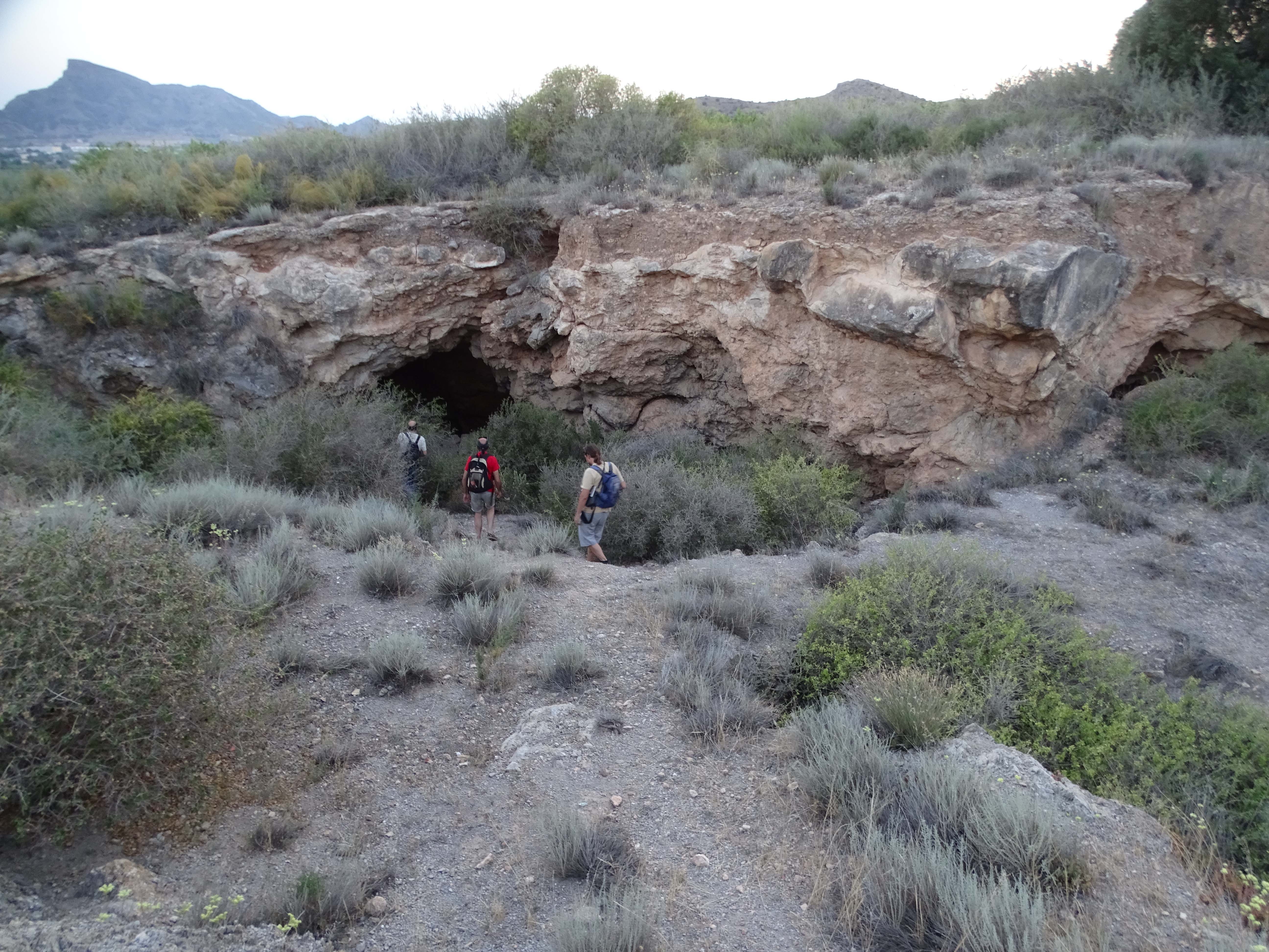Entrada a la cueva del las Yeseras. Imagen: ANSE