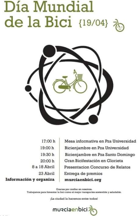 Día Mundial de la Bicicleta con MurciaEnBici.
