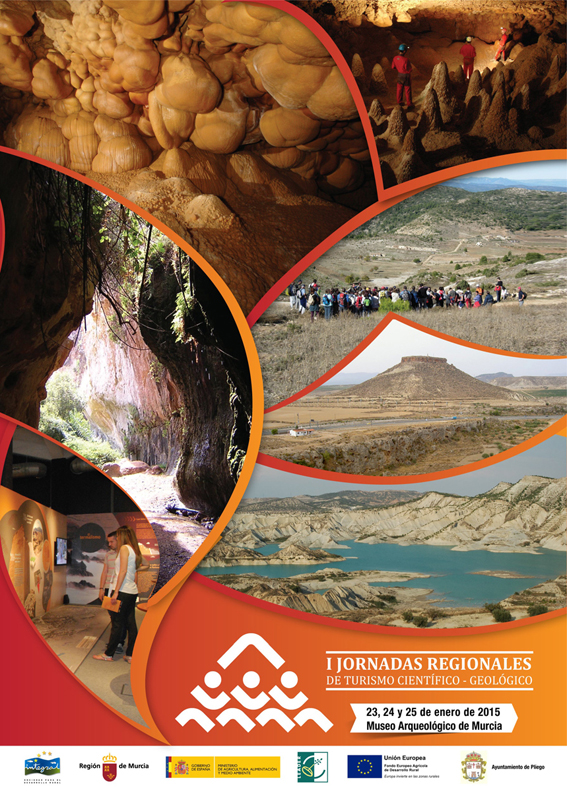 Cartel de las I Jornadas de Turismo Científico - Geológico.