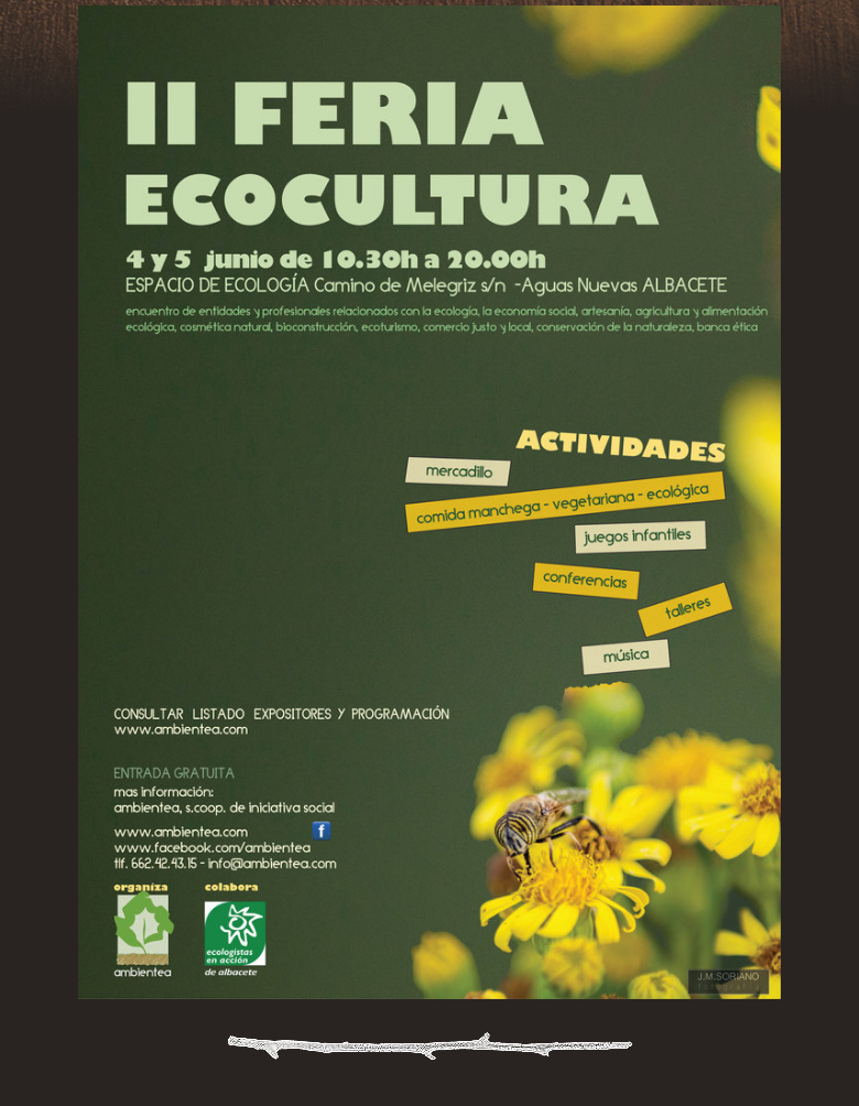  II Feria EcoCultura Albacete, con Ambientea