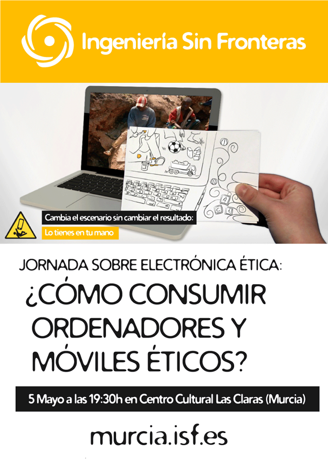 Jornada sobre electrónica ética con Ingeniería Sin Fronteras Murcia
