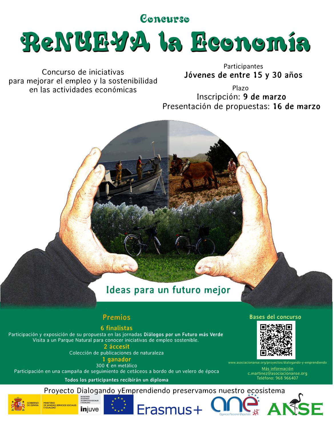 Cartel del Concurso 'ReNUEVA la Economía'  