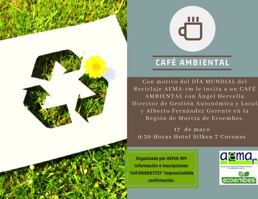 Café Ambiental de Aema 'Día Mundial del Reciclaje'