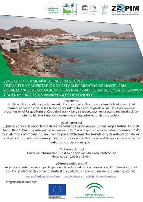 Campaña de buenas prácticas ambientales a hosteleros, con la Junta de Andalucía