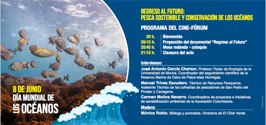 Cine Forum por el Día Mundial de los Océanos, con la Asociación Columbares