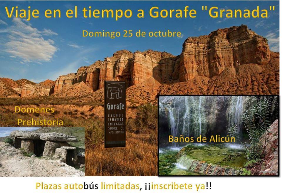 Visita al Parque Megalítico de Gorafe con Amigos de la Naturaleza de Mazarrón