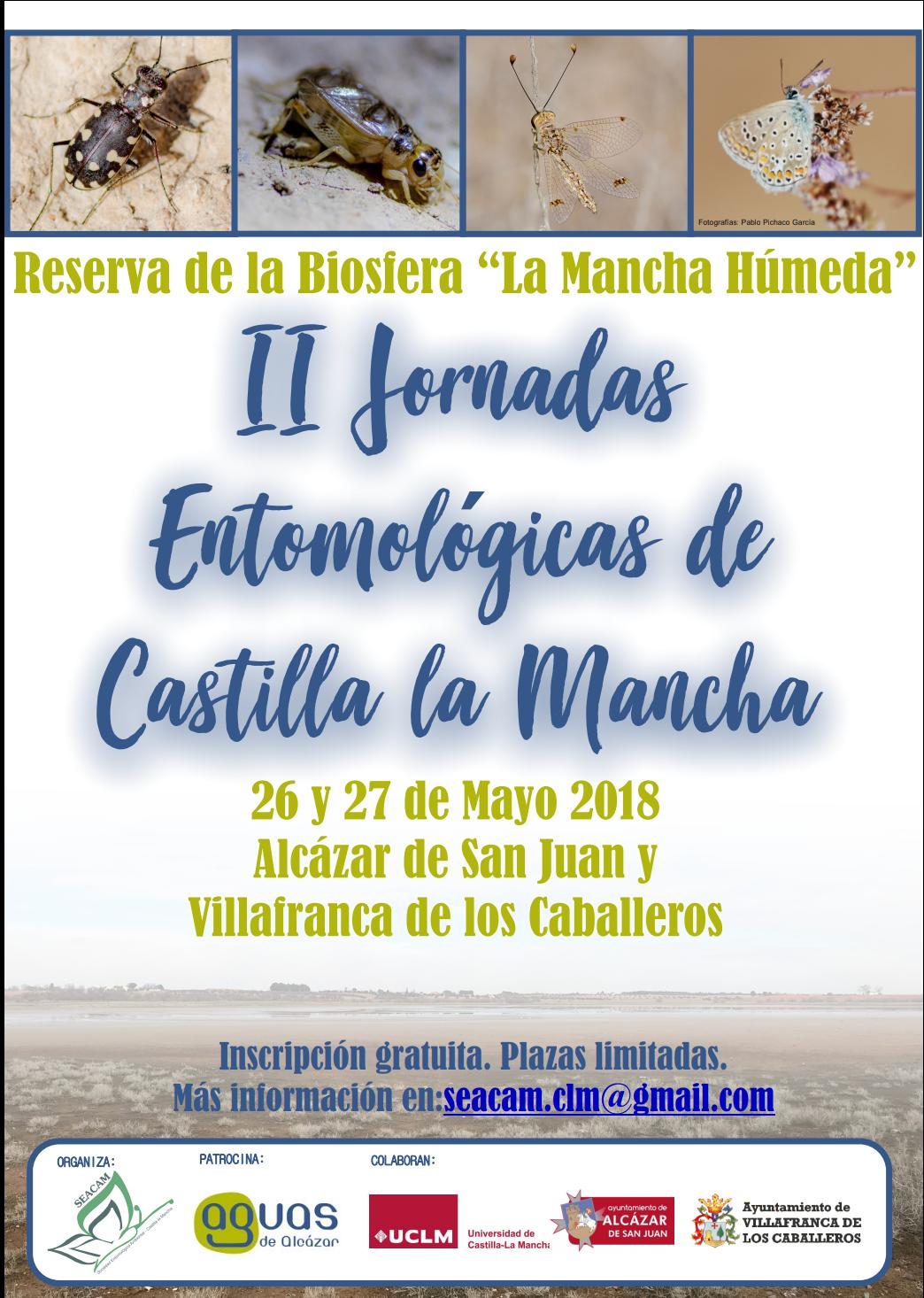 II Jornadas Entomológicas de Castilla-La Mancha, con Seacam