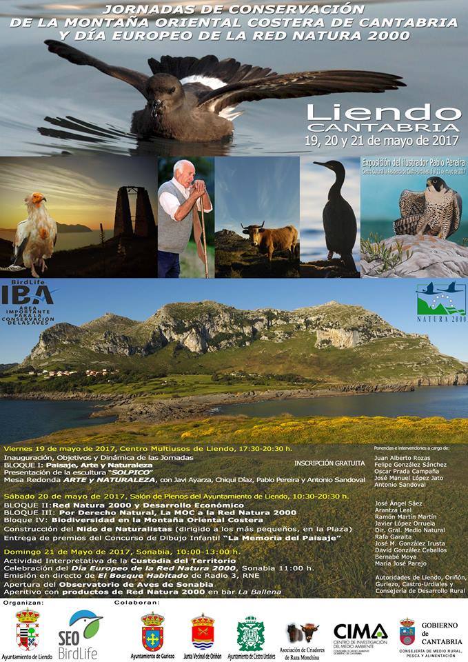 Jornadas de Conservación de la Montaña Oriental Costera de Cantabria, con el Ayto. de Liendo