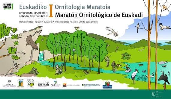Maratón Ornitológico de Euskadi 2015