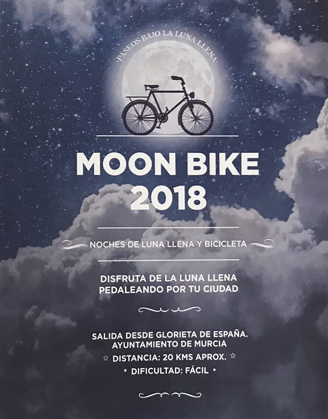 Moon Bike:  'Murcia. Historia y cultura' , con el Ayto. de Murcia