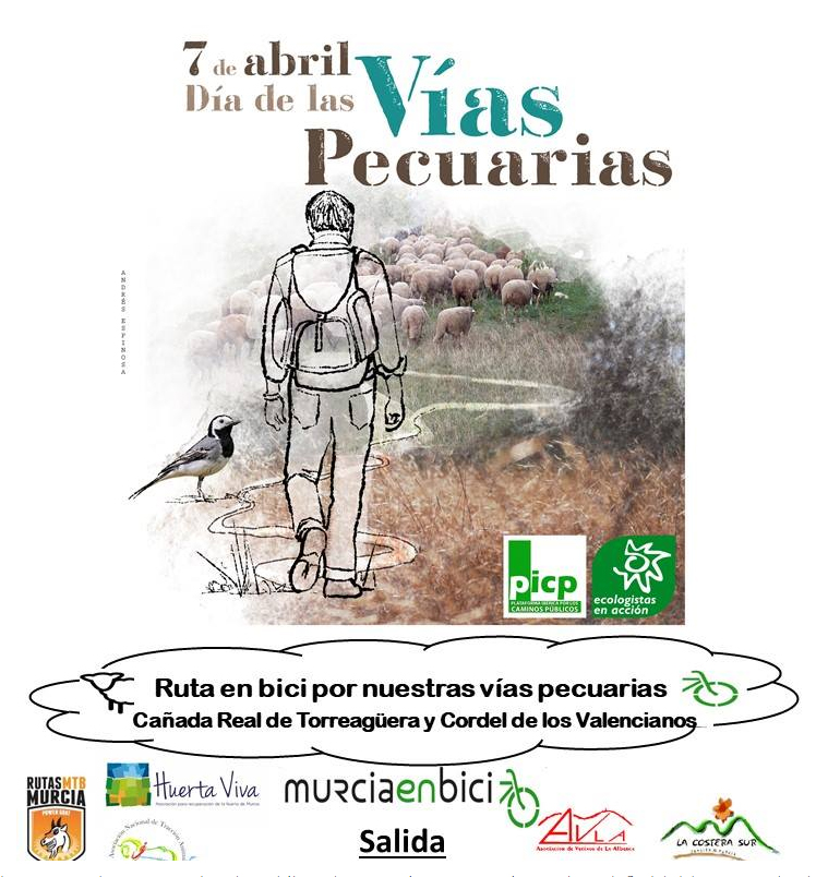Rutas en Familia / y con Encanto/ por el Día de las Vías Pecuarias, con Murcia en Bici