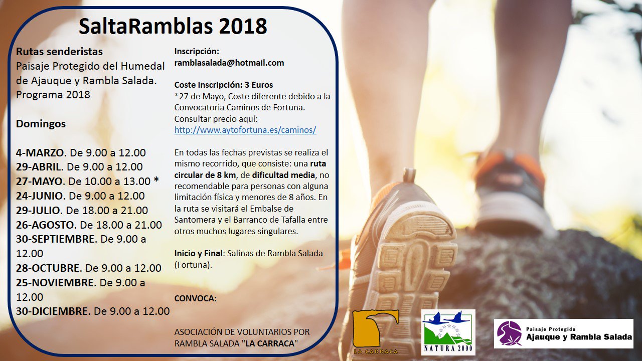 Programa de SaltaRamblas 2018, con La Carraca