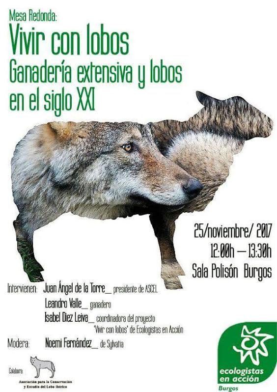 Mesa Redonda 'Vivir con lobos', con EEA Burgos