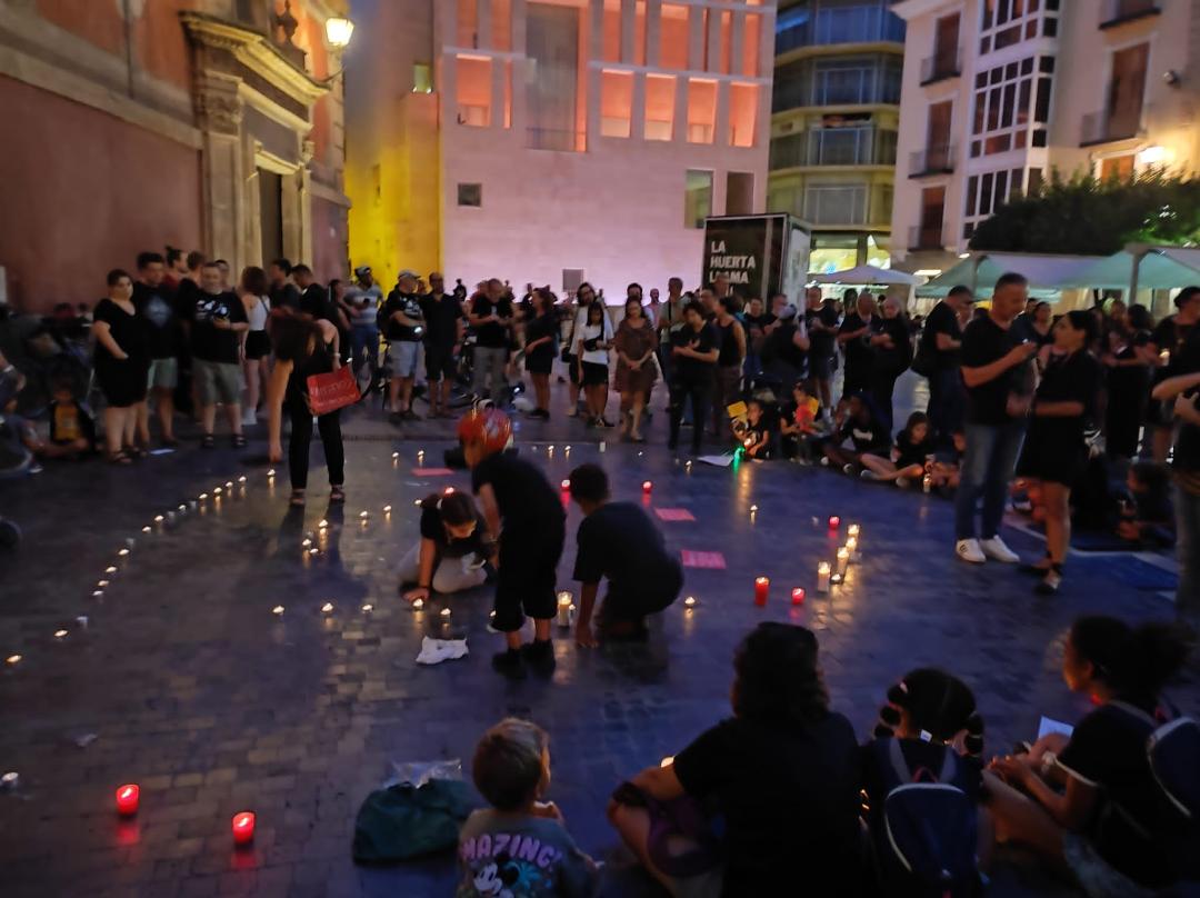Murcia se sumó ayer a la Huelga Mundial por el Clima. Foto: Madres por el Clima