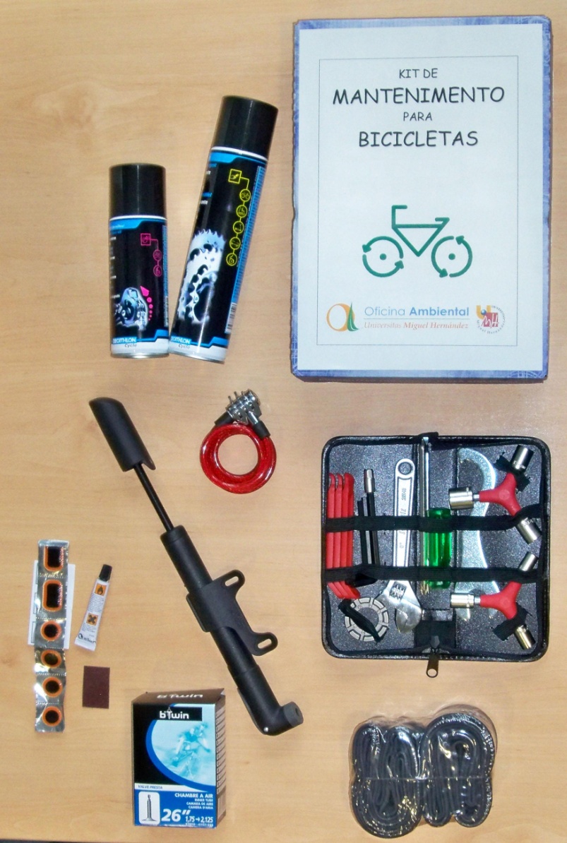 Kit de Biciletas de la UMH.