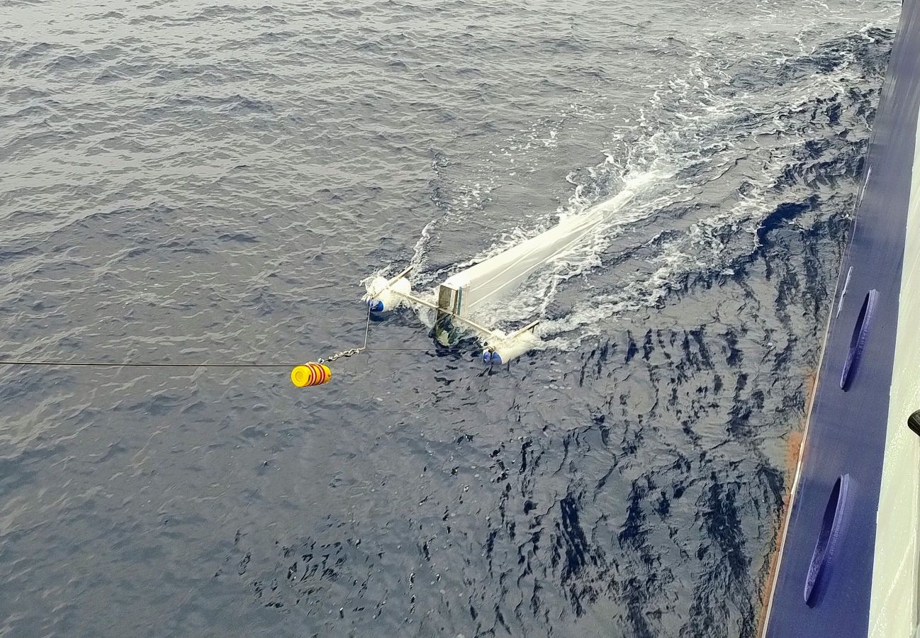Se ha analizado la corriente de Canarias y su papel en el transporte de masa, calor y nutrientes. Foto: IEO-CSIC