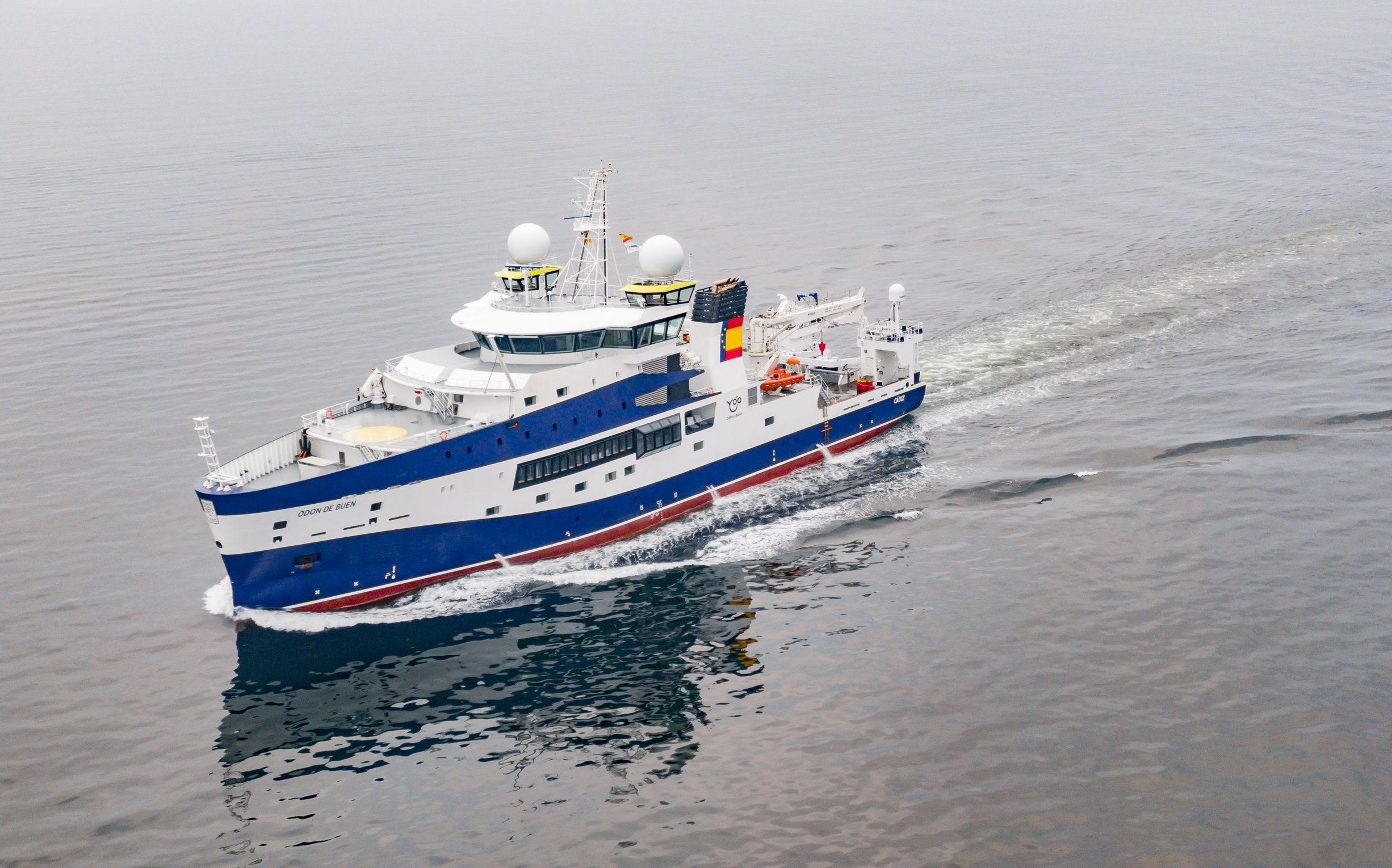 El nuevo buque oceanográfico, Odón de Buen. Foto: IEO-CSIC