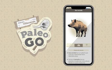 Captura de la App Paleo-Go. Foto: MNCN